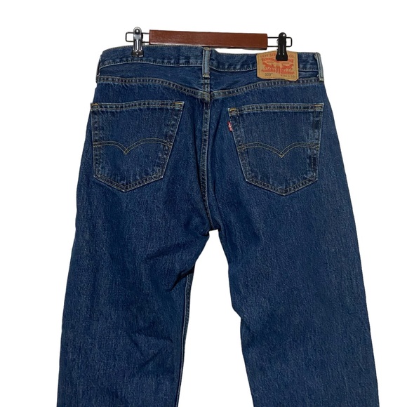 2013 Levi’s 505 Classic Straight Leg Fit Jeans Blue - Picture 9 of 14